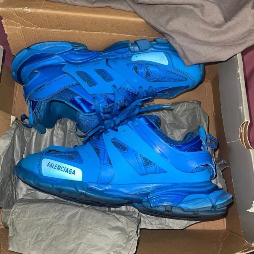 Balenciaga track runners blue - Picture 3 of 7